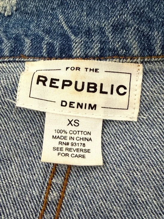 For the Republic denim jacket undone hem - Picture 8 of 9